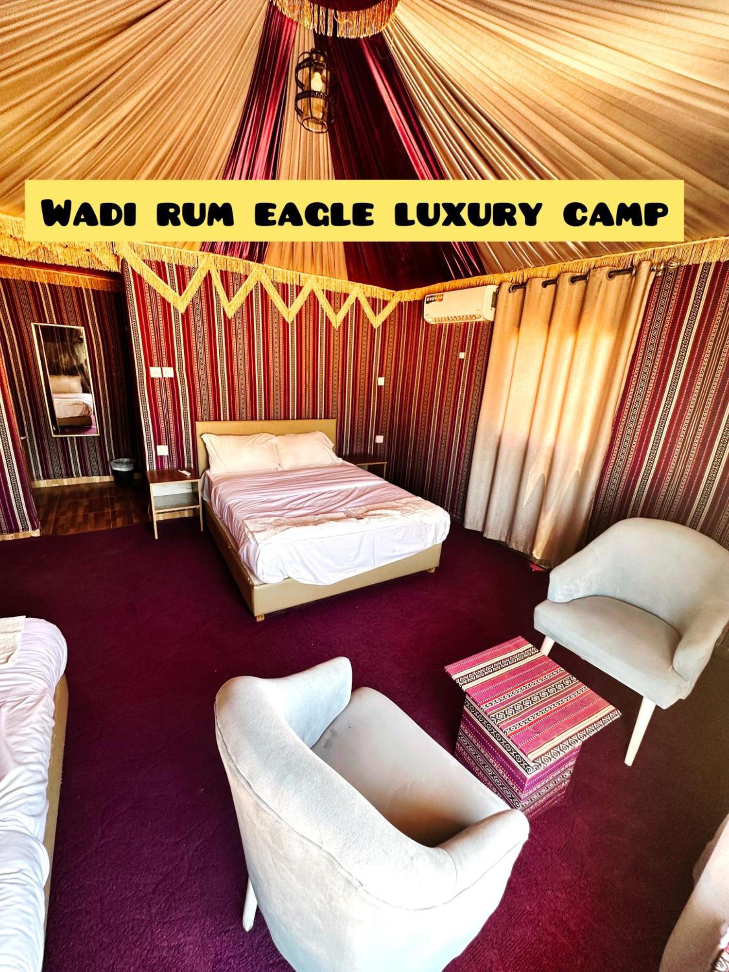 Wadi Rum Eagle Luxury Camp Buitenkant foto